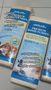 1kg Emily Pets Hamster Rabbit Kusot Wood Shaving Small Pet Natural Bedding All Stages Guinea Pigs