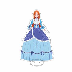Bandai | 16CM Anime Acrylic Đứng Cho Cecil Grow Alfasta Batya Iff Noches Cos Hình Đồ Trang Trí Quà Tặng Sưu Tập Phụ Kiện