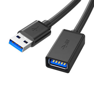 Cáp Nối Dài USB 3.0 0.5m/2m/3m/5m Đầu Đực Sang Đầu Cái Dùng Cho PC Laptop TV SSD Camera Máy In - Cổng Kết Nối Máy Tính Tốc Độ Cao