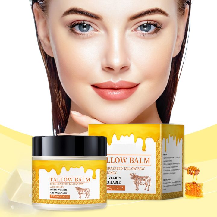 Beef Tallow Balm, Beef Tallow Cream For Skin Care, Wrinkle Tallow Balm