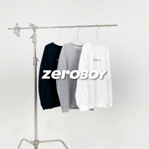 ZEROBOY Sweater Reface เสื้อสเวตเตอร์ Logo สะท้อนแสง
