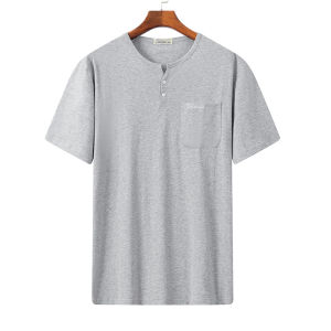 New 100% Cotton Mens Large Size Summer T-Shirt