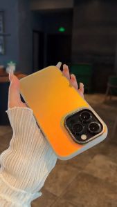 Ốp lưng đổi màu IPhone 11/ 11 Pro/ 11 Pro Max Iphone 12 Pro Max/ 12 Pro/ 12/ 13/ 13 Pro/ 13 Pro Max Chống Bám Vân Tay Viền Dẻo TPU Trong Có Gờ Lucky Case Bảo Vệ Camera tránh trầy xước.