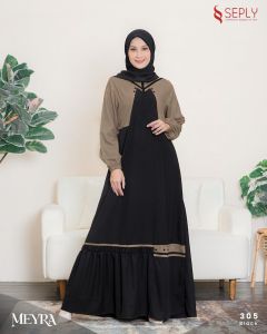 Baju Muslim Wanita Seply Terbaru Series Meyra