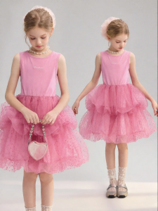 iplant | Polka Dot Bubble Yarn Dress Summer