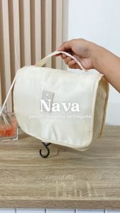**【RUMATIDY】NAVA Tas Kosmetik Travel Tas Skincare Pouch Make Up Perlengkapan Mandi**