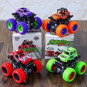 Free Delivery! Childrens Stunt Toys Mini Inertial Car Educational Toy Four-wheel Engineering Vehicle Model Boy Inertial Off-road Vehicle Toy Car for kids boy