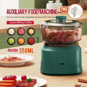 Mini Wireless Electric Baby Food Blender Garlic Shredder Kitchen Food Mixer Baby Food Processor With 3 Powerful Stainless Blades Electric Blender