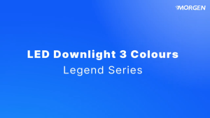Morgen LED Downlight 3 Colour Legend Series 9W 15W 24W Lampu Panel Downlight 3 Warna Putih / Natural / Kuning Tricolor