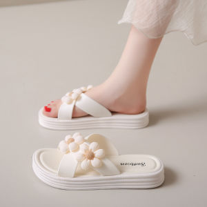 Womens Summer Outdoor Sandals Thick Heel Holiday Beach Casual Style High Heel PVC Outsole PU Upper Can Match Skirts