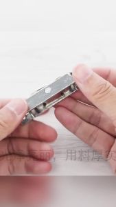 JeDa รอกล้อเลื่อนประตู 88/77 ทองแดง สําหรับประตู หน้าต่างบานเลื่อน อุปกรณ์เสริมล้อประตูบานเลื่อน Doors Pulley