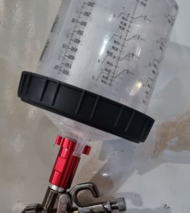 Tabung Spray Gun Snap Lid KAZE