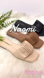 Prettyfeet NAOMI Plus Size Women Slipper - Sandal Perempuan Saiz Besar - Size 43 to 45  (Ready Stock)