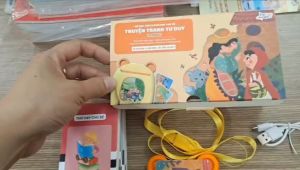Máy đọc truyện Kennen - Bộ đọc thẻ Flashcard cho bé Đọc truyện tư duy - Phát triển trí thông minh ngôn ngữ