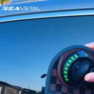 SEAMETAL Multifunctional Bracket Anti-Slip Mat 360° Rotating Car Phone Holder Parking Number Plate