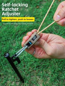 Adjustable Tension Stainless Rope Buckle