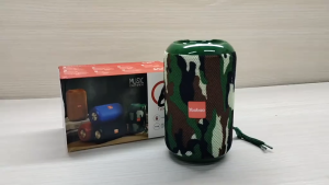 Yoobao M12 V5.3 TWS Multi-Function with Strap support USB/TF Card/FM Radio/AUX Function Portable Bass Speaker