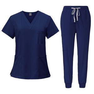 Wholesale Operating Room Medical Uniform Scrubs Hospital Working Scrubs Set Medical Supplies Nurse Dental Surgery Suit Workwear Hand Brushing Clothes Female Oral Doctor Work Short-Sleeved Washing New Style Operating Room Beauty