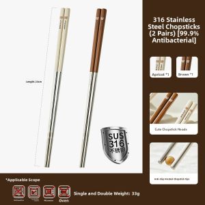 CAROTE | Antibacterial Antimold Chopsticks Food Grade