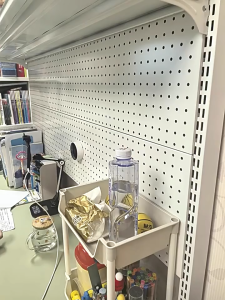 XUXU White Iron Vertical Pegboard Bookshelf Esports Perforated Board Wall-Mounted Bookcase Display Shelves Storage Rack Multi Functional Combination Rack