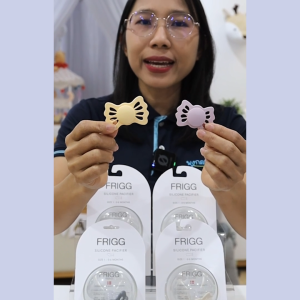 FRIGG Pacifier จุกหลอกเด็กซิลิโคน รุ่น Lucky Symmetrical Silicone คอจุกแบน ลดแรงกดเพดานปากและเหงือก (0-18เดือน)