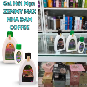 Gel Hút Mụn Cao Cấp ZEMMY MAX NHA ĐAM COFFEE Hút sạch mụn cám đậu đen chính hãng