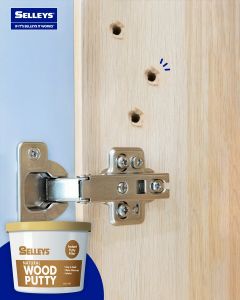 Selleys Wood Filler & Joint Compound Putty Filler 500g for Wood Crake Hole Gap Repair Teak Natural Pengisi Dempul Kayu