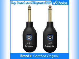IRIN | IRIN A12 2.4G Wireless Guitar System Guitar Wireless Transmission Receiver Set for Electric Guitar Bass Real-time Transmission