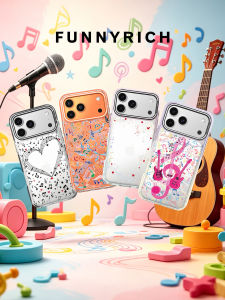 FUNNY RICH | Magnetic Clear Drop-Resistant Phone Case for iPhone