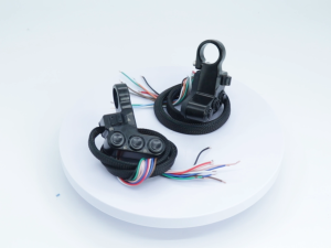 Motorcycle 3 in 1 horn headlight turn and reverse switch