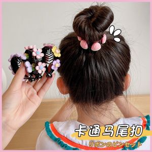 [Ảnh thật] Kẹp tóc đuôi ngựa hoạt hình xinh xắn cho bé gái