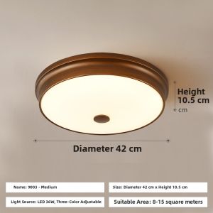 MINGRU | Slim Retro Full Spectrum Eye-protective Ceiling Light