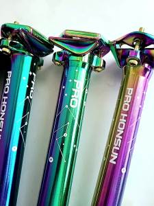 Cọc Yên Xe Đạp Hợp Kim CNC Chống Sốc NanLio Đường Kính 27.2/30.8/31.6mm X 380mm Dành Cho Xe Đạp Leo Núi Và Đường Trường