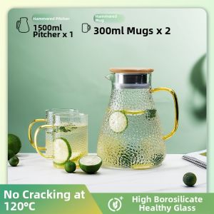 BOANG | Heat-resistant Cold Water Pitcher Set Large Capacity