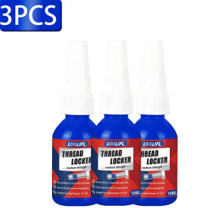 LOOLIFL | LOOLIFL 243 271 Screw Lock Threadlocker Red Screw Glue Thread Locking Agent Anaerobic Glue Anti-loose Universal Thread Sealants