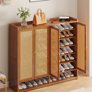 Tủ Giày Rattan Chống Bụi Dung Lượng Lớn