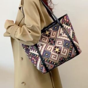 🔰 (SG SELLER) 1331 CANVAS BAG KOREA KULIT leather Casual Beg Tangan Wanita women Shoulder Wallet Purse Travel