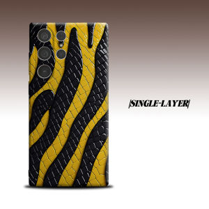 Snake Tile For Samsung Galaxy S26 S25 S24 A56 A36 Dual Layer Luxury Fashion Full Lens Protective Case