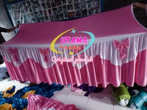 taplak meja prasmanan 200×60x75 cm non busa