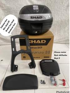 Paketan box shad 29 shad29 +Bracket box kmi Breket box Beat fi Beat new Beat street Beat old karbu