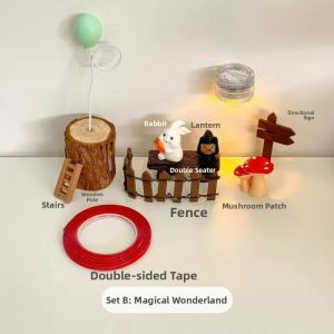 Living Room TV Cabinet Display Box Home Use Figurine Storage Organizer Scene Arrangement Small Wild Blind Box Star Man