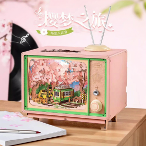 Rolife | DIY Handmade Wooden Music Box Assembly Toy