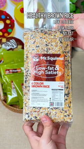 Mr. Squirrel 6 Color Brown Rice 1kg Low Carb Healthy Food 6 Most Mixed Nutritious Rice