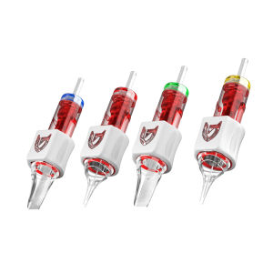 LASTJUDG Tattoo Needles Cartridge 50Pcs/Box RL/RS/RM/M1 Mix Size #10 Standard Assorted Disposable Tattoo Cartridge Needles for Tattoo Machine