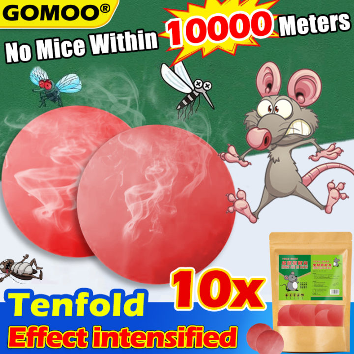 Red 10*40g Mothballs For Rats No Mice Within 20 Years 20,000 Meters Suitable for household and