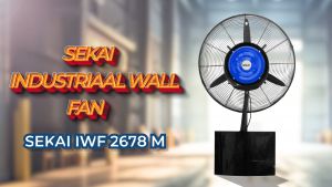 SEKAI Industrial Wall Fan 26 Inch IWF 2678 M Kipas Angin Dinding Kabut