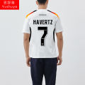 2024 European Cup German Team Uniform Harvard Cross Football Clothes Quick-Drying T-shirt T-shirt Men and Women Half Sleeve. 