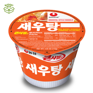 [Nongshim] Saewootang Shrimp Noodle Instant Korean Shrimp Ramen Cup