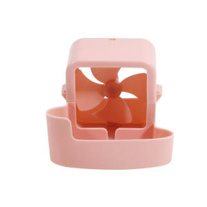 Portable Fan Ice Mist CoolerPunch Free Fan CoolerHangable Hold Ice BoxIce Case Attachment Fan Accessories For Home Office