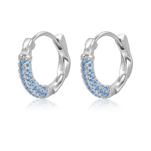 GUDUD | Sleek Silver Mens Earrings